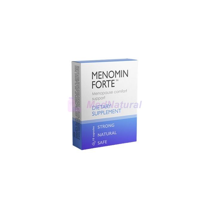 Menomin Forte ➺ kapsułki łagodzące objawy menopauzy w Rybniku