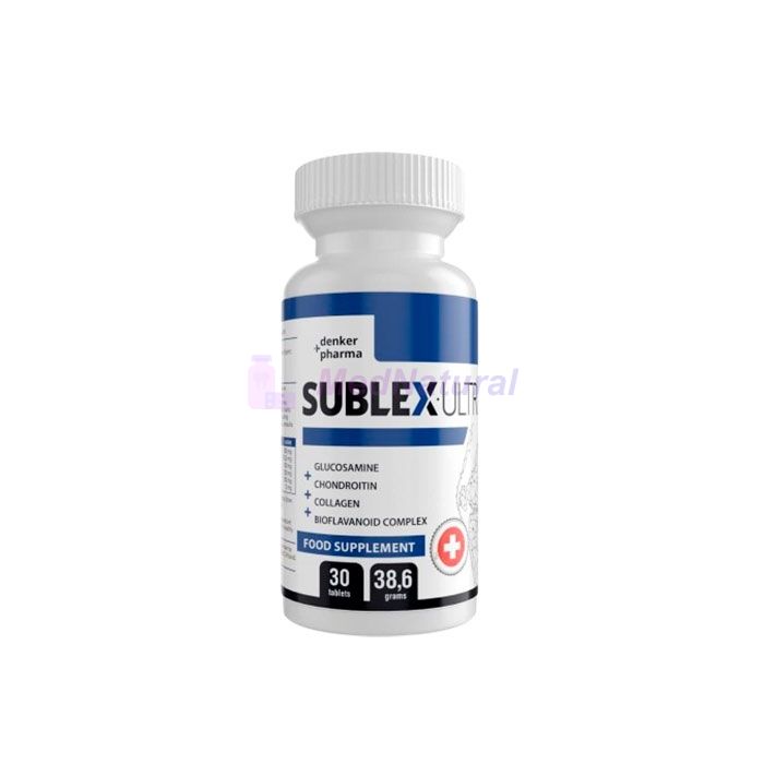 Sublex Ultra ➺ תוסף תזונה למפרקים לגניזנו