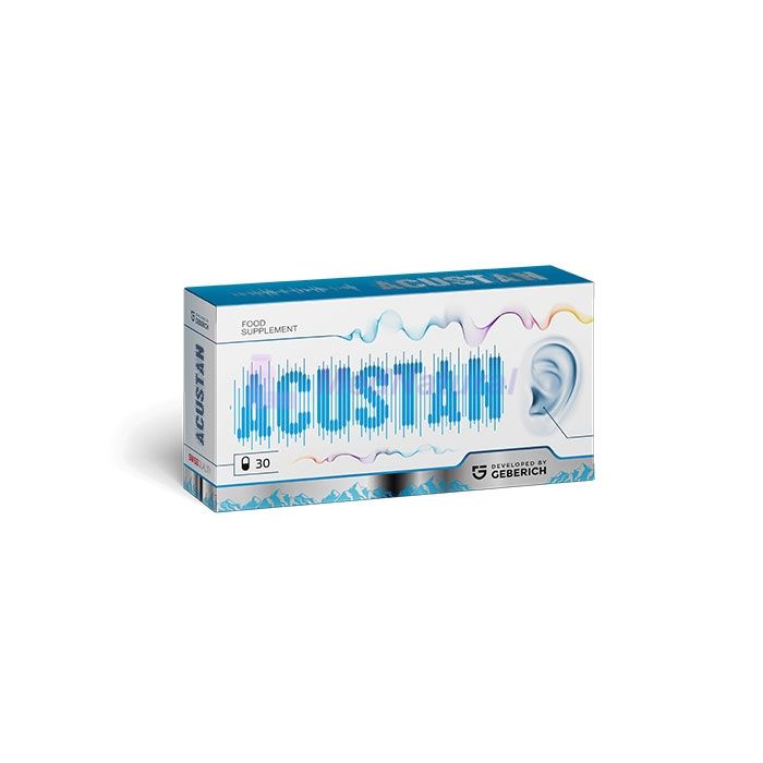 Acustan ➺ капсулы для улучшения слуха в Латине