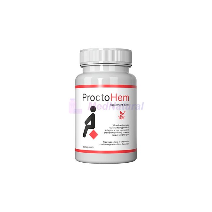 ProctoHem ➺ capsules for hemorrhoids in Siedlce