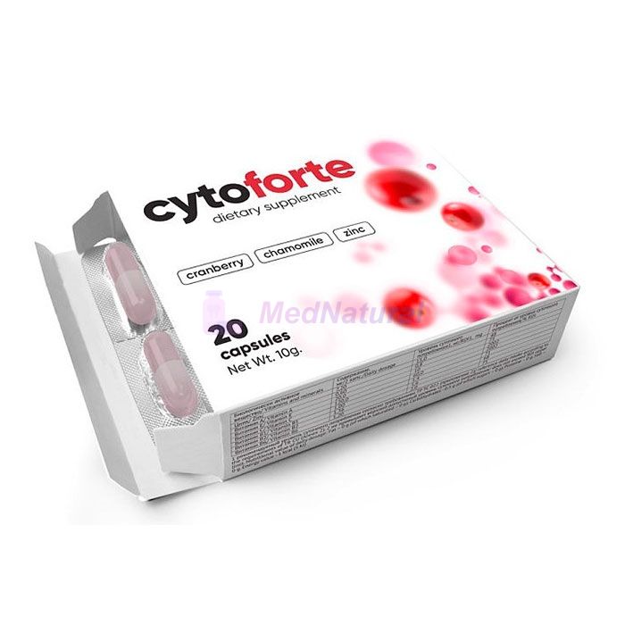 Cytoforte ➺ remède contre la cystite à Chorzow