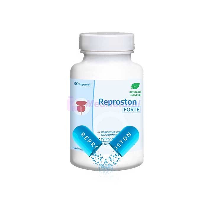 Reproston ➺ capsules pour la prostatite à Bydgoszcz